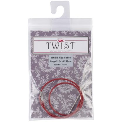ChiaoGoo Twist Red Cable: 35cm/14" [L]