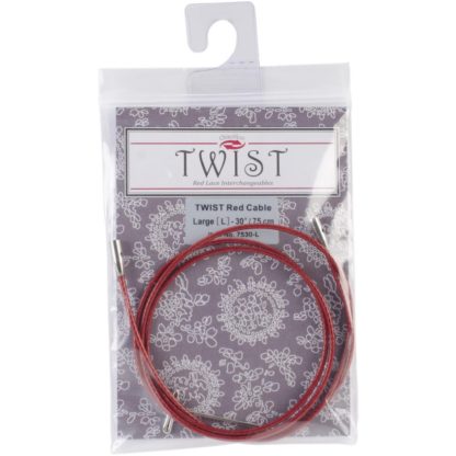 ChiaoGoo Twist Red Cable: 75cm/30" [L]