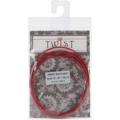 ChiaoGoo Twist Red Cable: 125cm/50" [S]