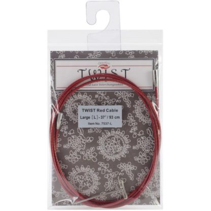 ChiaoGoo Twist Red Cable: 93cm/37" [L]