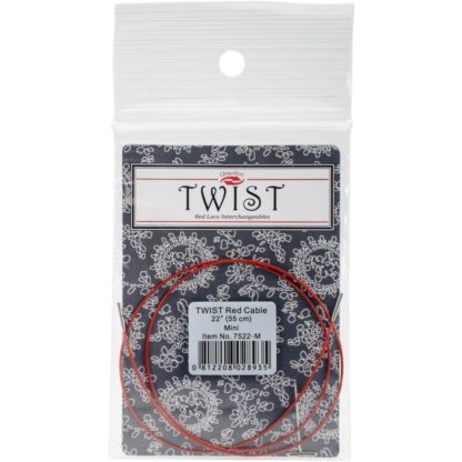 ChiaoGoo Twist Red Lace 55cm/22" [M] Cable