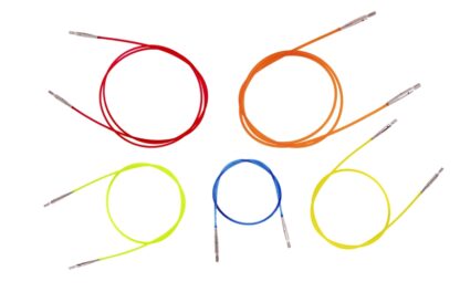 KnitPro Interchangeable Needle Cables - Multi-Coloured