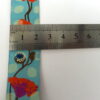 Ribbon - Turquoise Ground Poppies