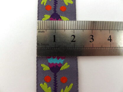 Ribbon - Purple Formal Floral