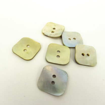 Button - Square Mother of Pearl
