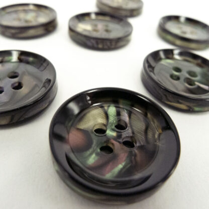 Plastic Paua Button 20mm