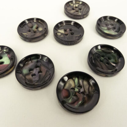 Plastic Paua Button 20mm