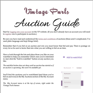 Auction Guide Preview
